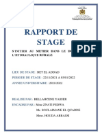 Rapport de Stage en Assainissement & VRD