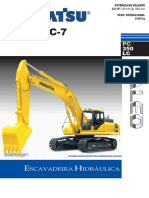 PC350LC-7: Potência e Produtividade em Escavadeira Hidráulica