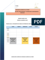 Horarios Propedéutico 2022-I