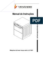 Lavar Louças LLV1001 Manual Máquina de 