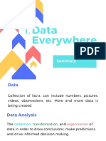 My Notes of Google Data Analytics Certificate - Data Everywhere