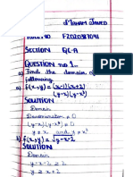 Maham Javed F2020387041 (Calculus II) (Assignment 1)