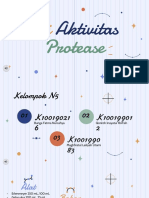 Uji Aktivitas Protease - N5