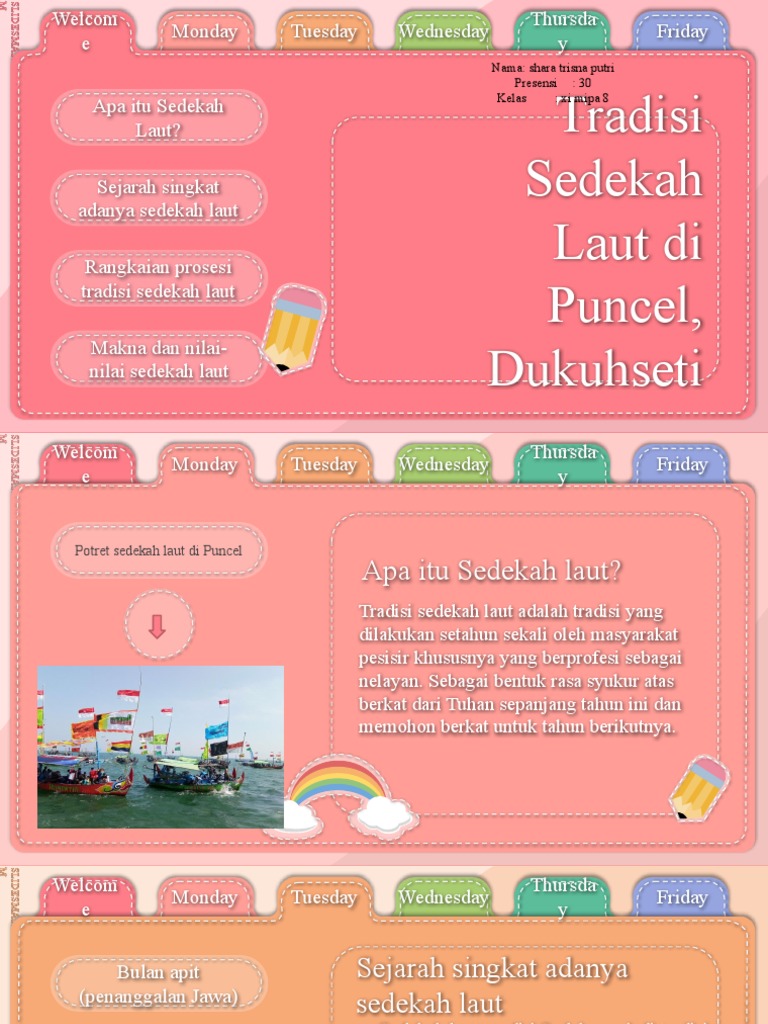 Tradisi Sedekah Laut di Puncel | PDF
