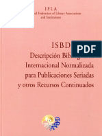 ISBD CR Descripcion Bibliográfica
