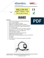 ProComSol HM-USB-IsO Data Sheet