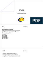 Soal Persiapan Mandiri