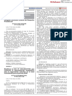 Presidencia Del Consejo de Ministros: Designan Secretario General Del Despacho Presidencial