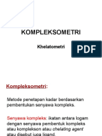 Titrasi Kompleksometri