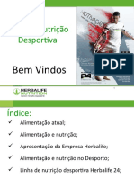 Palestra Nutrição Desportiva: Bem Vindos