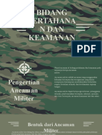 Bidang Pertahanan Dan Keamanan