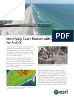 Identifying Beach Erosion With Drone2Map For Arcgis: This High-Resolution Orthomosaic Reveals Exacting Details
