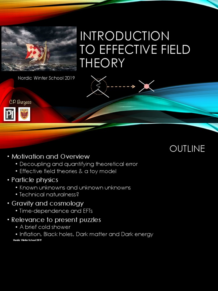 Introduction to Effective Field Theory | PDF | Quantum Electrodynamics ...