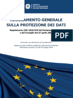 Regolamento UE 2016 679. Arricchito Con Riferimenti Ai Considerando Aggiornato Alle Rettifiche Pubblicate Sulla Gazzetta Ufficiale Dell'Unione Europea 127 Del 23 Maggio 2018