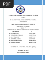 PROJECT DESIGN OF WWTP BY WSEE - SECTION C-Final