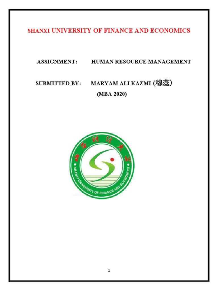 HRM Assignment | PDF | Leadership | Creativity