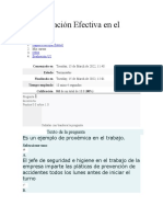 Comunicación efectiva en el trabajo