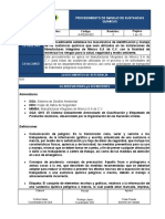 A-Pgsa-003 Procedimiento de Manejo de Sustancias Quimicas - Rev. 3