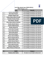 5th Primary - en