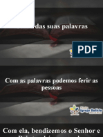 Cuide das suas palavras