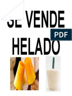 Se Vende Helado