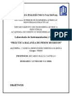 Practica 1 Balanza de Pesos Muertos