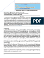 Impact of Human Capital On Economic Growth: A Case Study of Pakistan