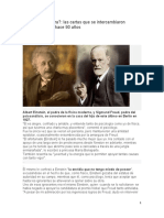 Cartas de Einstein A Freud