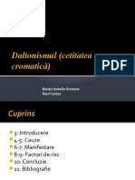 Daltonismul (Cetitatea Cromatică)