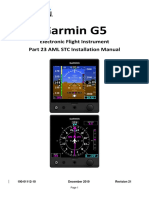 Garmin G5: Electronic Flight Instrument Part 23 AML STC Installation Manual