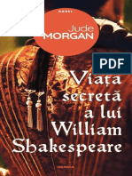 Jude Morgan - Viața Secretă A Lui William Shakespeare (Ficțiune Istorică) .2012 PDF