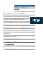 ESB Compliance Matrix