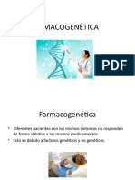 FARMACOGENÉTICA