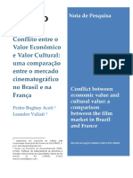 ACETI & VALIATI. Conflito Entre o Valor Econômico e o Valor Cultural