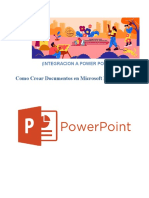 Crear documentos en PowerPoint