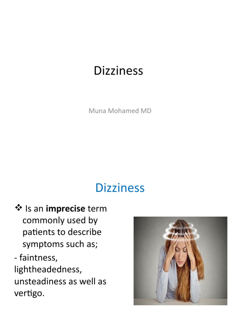 Understanding Dizziness: Types and Causes | PDF | Vertigo | Ménière's ...