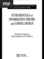 Download Fundamentals of Information Theory and Coding Design by Quang Minh Nguyen SN56510869 doc pdf