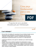 Desinfecção por nebulização: proposta de produto