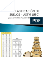 Exp. Clasificación Astm (Usc) y Aashto