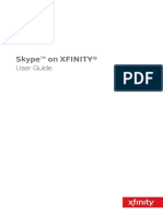 Skypeon XFINITYUser Guide V21 Lo Respdf