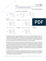 Programacion Lineal