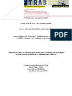 Controvérsias entre trabalho justo e entregadores na pandemia