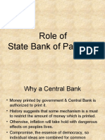 Role of State Bank of Pakistan
