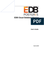 EDB Cloud Database Service Guide
