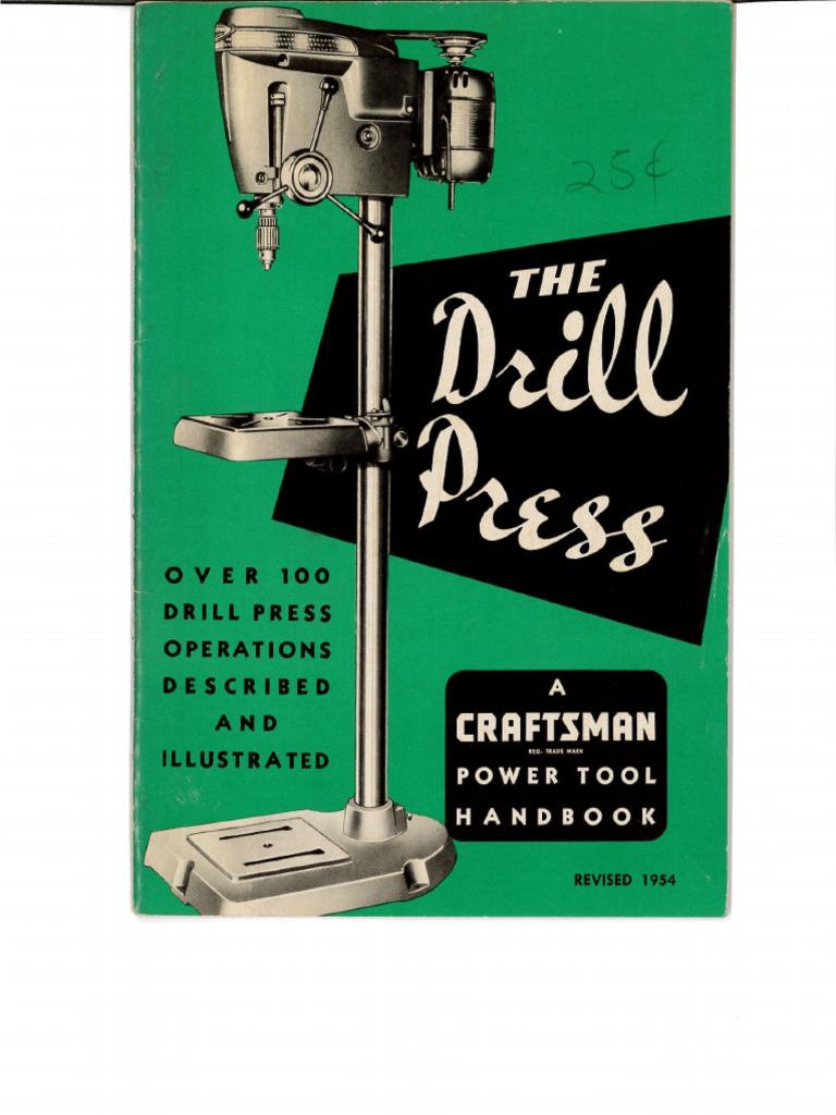Craftsman Drill Press PDF