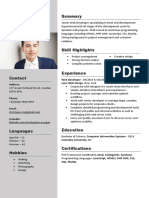 CV Resume en 03 N