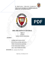 Rol Del Banco Central