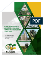 7146 - Documento Plan de Desarrollo Municipal de Majagual Ajustado 15 - 06 - 2020