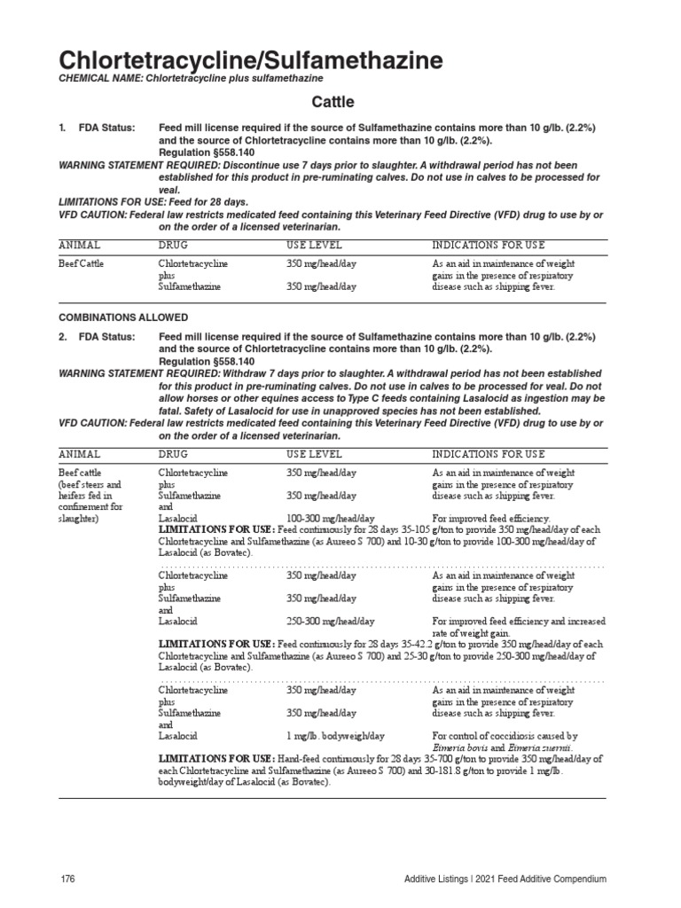 2021 Feed Additive Compendium | PDF | Cattle | Veal