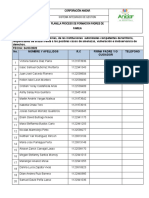 Planilla Proceso de Formacion Padres de Familia